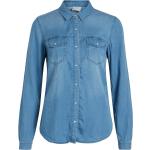 Blå Vila Langærmede skjorter Med lange ærmer Størrelse XL 