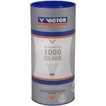 VICTOR Nylon Federball Shuttle 1000 6er Dose, Weiß / Blau