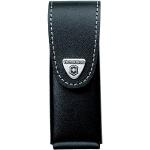Victorinox belt pouch leather black up to 6 layers 4.0524.3