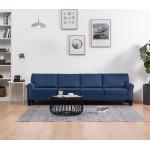Blå Moderne VidaXL Sofaer til 4 Personer 