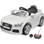 vidaXL Audi TT RS bil til børn fjernbetjening hvid