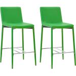 Grønne Moderne VidaXL Barstole i Kunstlæder 2 stk 