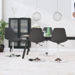 Grå Minimalistiske VidaXL Spisebordsstole ergonomiske 4 stk 
