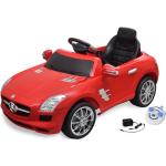 vidaXL Elektrisk ride-on bil, Mercedes Benz SLS AMG, rød, 6 V, fjernbetjening