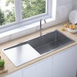 VidaXL Håndvaske i Rustfrit stål med Satin-Finish 