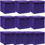 Violette VidaXL Opbevaringskasser 10 stk 