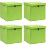 Grønne VidaXL Opbevaringskasser 4 stk 