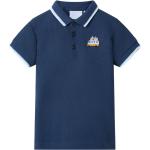 Mørkeblå VidaXL Kortærmede polo shirts til børn i Bomuld Størrelse 92 