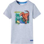 VidaXL Kortærmede T-shirts til børn i Bomuld Størrelse 104 