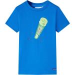 Lyseblå VidaXL Kortærmede T-shirts til børn i Bomuld Størrelse 104 