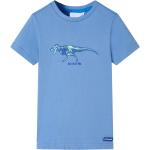 Blå VidaXL Kortærmede T-shirts til børn i Bomuld Størrelse 116 