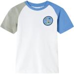 Hvide VidaXL Kortærmede T-shirts til børn i Bomuld Størrelse 140 