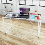 vidaXL unikt rektangulært skrivebord