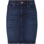Mørkeblå Vila Denim nederdele i Denim Størrelse XL til Damer på udsalg 