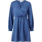 Blå Vila Aftenkjoler med V-udskæring Med lange ærmer Størrelse XL til Damer på udsalg 