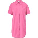 Fuchsia Vila Kortærmede skjorter i Bomuld med korte ærmer Størrelse XL til Damer på udsalg 