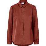 Røde Vila Langærmede skjorter i Satin Størrelse XL til Damer på udsalg 