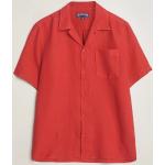 Røde VILEBREQUIN Kortærmede skjorter med korte ærmer Størrelse XL til Herrer 