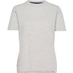 Vintage Logo Emb Tee Tops T-shirts & Tops Short-sleeved Grey Superdry