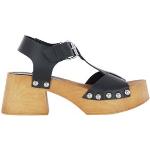 Elegant Sommer Plateau sandaler med Nitter Hælhøjde 5 - 7 cm Størrelse 41 til Damer 