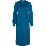Blå Vila Aftenkjoler i Satin Størrelse XL til Damer 