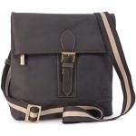 Visconti Flap-Over Midi Messenger Bag A5 - Hunter Leather - 16058 - Oil Brown