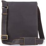 VISCONTI - Leather - Large Brown Organiser Shoulder Bag/Shoulder Bag - Jasper - (18410), Mocha Bruan