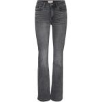 Grå Flared Vero Moda Bootcut jeans Størrelse XL 