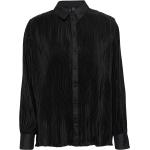 Sorte Vero Moda Langærmede skjorter Med lange ærmer Størrelse XL 