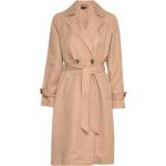 Beige Vero Moda Trench coats Størrelse XL til Damer på udsalg 