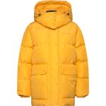 Guldfarvede Peak Performance Parka coats Størrelse XL til Damer på udsalg 
