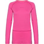 W Z Knit 260 Ls Crewe Tops Base Layer Tops Pink Icebreaker
