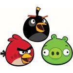 Angry Birds Wallstickers på udsalg 
