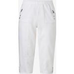 Hvide 46 Bredde Capri bukser i Bomuld Størrelse 3 XL til Damer på udsalg 