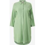 Grønne Midi Plus size langærmede kjoler Med lange ærmer Størrelse XL til Damer 
