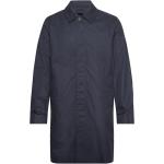 Blå Mango Trench coats i Bomuld Størrelse XL 