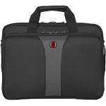 Wenger 600648 LEGACY 16 "Doppelfalten Laptop Bag, Airport-Friendly with Padded Triple Protection Compartment in Black / Gray {15 Liter}