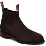 Wentworth G-Last Suede Chocolate Designers Boots Chelsea Boots Brown R.M. Williams