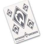 Werder Bremen Scrapbooking i Sølv 6 stk 