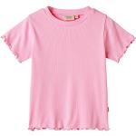 Wheat T-shirt - Rib - Irene - Pink
