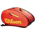 Wilson Youth Padel Racket Bag Orange/Yellow