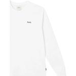 Hvide Elegant Forét Økologiske Langærmede t-shirts Med lange ærmer Størrelse XXL til Herrer på udsalg 