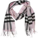 Pinke Burberry Vinter Halstørklæder i Kashmir Størrelse XL til Herrer 