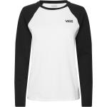 "Wm Flying V Everyday Raglan Sport T-shirts & Tops Long-sleeved White VANS"