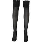 Wolford - Stay-up Satin Touch 20 den - Sort - 34/36