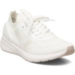 Hvide Tamaris Low-top sneakers Med snøre til Damer 