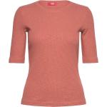 Røde Esprit Casual T-shirts med 3/4-ærmer Med 3/4 ærmer Størrelse XL til Damer 