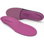 Superfeet BERRY Einlegesohlen Schuhe Damen Bequemer Komfort Hohe Fußgewölbestütze und Pol-sterung im Vorfußbereich, Orthopädische Schuheinlagen gegen müde Füße, Frauen, Berry-Pink