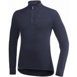 Woolpower 200 Turtleneck, Long-Sleeved Zip Shirt, Men - Underwear, blue, XS