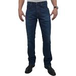 Blå Klassiske 32 Bredde WRANGLER Classic Straight leg jeans Størrelse XL 